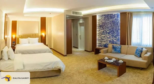 غرفة الفندق رفاه مشهد غرفة الفندق رفاه مشهد