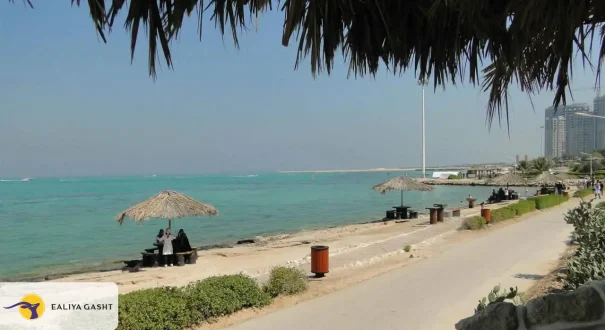 شاطئ المرجان في كيش شاطئ المرجان في كيش