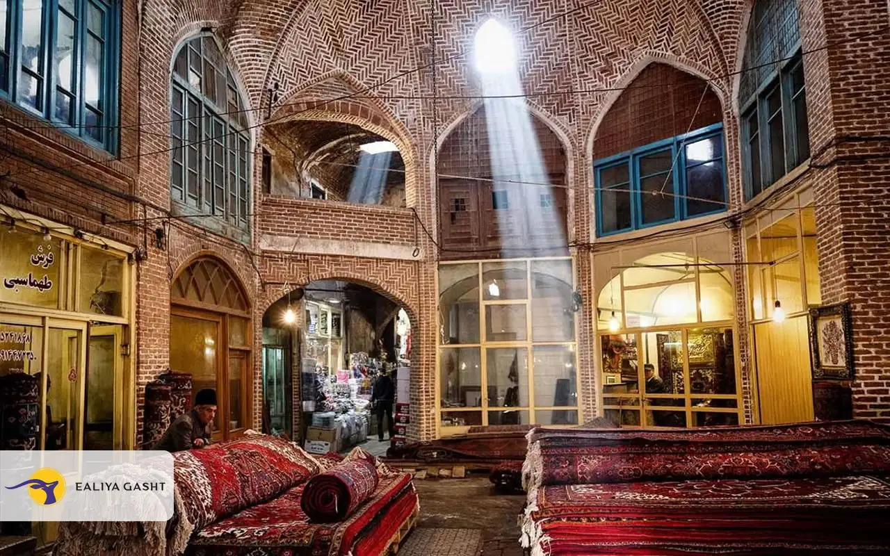 شراء سجاد في رحلة إلى تبريز